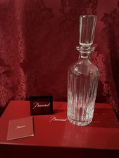 NIB FLAWLESS Glass BACCARAT France Crystal HARMONIE WINE WHISKY DECANTER STOPPER