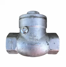 1” THREADED SWING CHECK VALVE CF8M 1000 WOG PSI