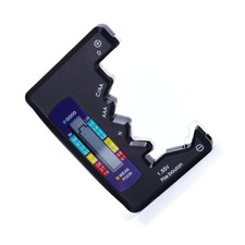 Battery Power Detector Digital LCD Display Voltage Measurer Instrument Tester
