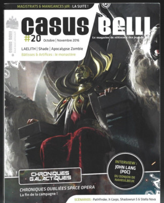 JDR RPG ROLE-PLAYING GAME / CASUS BELLI V4 BBE N°20 OCTOBER NOVEMBER 2016