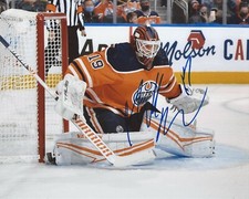 Mikko Koskinen Signed 8x10 Photo Edmonton Oilers Autographed COA E