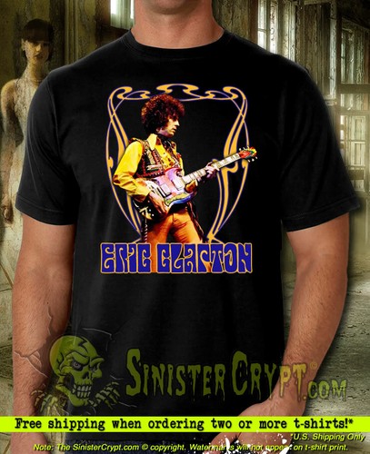 Eric Clapton Cream t-shirt, The Fool 