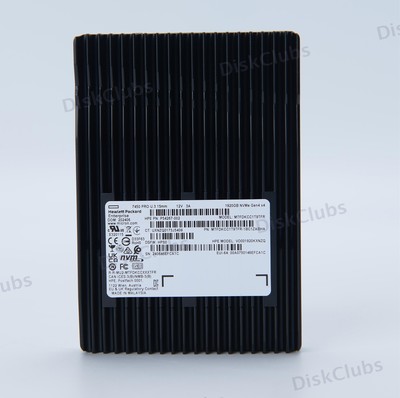 Micron HPE 7450 Pro 1.92TB Gen4 U.3 MTFDKCC1T9TFR P54267-002 VO001920KXNZQ SSD