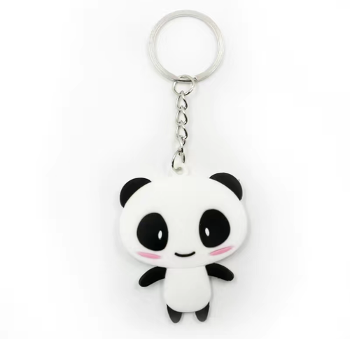 Panda Keyrings Metal Cute Kawaii Charm Pendant School Birthday Party - Picture 2 of 13