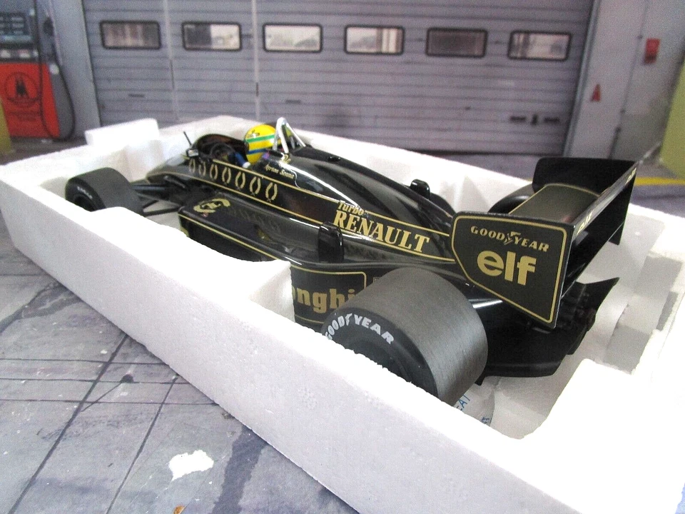 F1 LOTUS Renault Turbo 98 T98 - 98T GP Saison 1986 #12 Senna elf Minichamps 1:18 - Bild 4 von 4