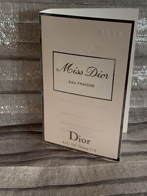 MISS DIOR  by CHRISTIAN DIOR EAU FRAICHE TRAVEL SPRAY SAMPLE - RARE- NEW