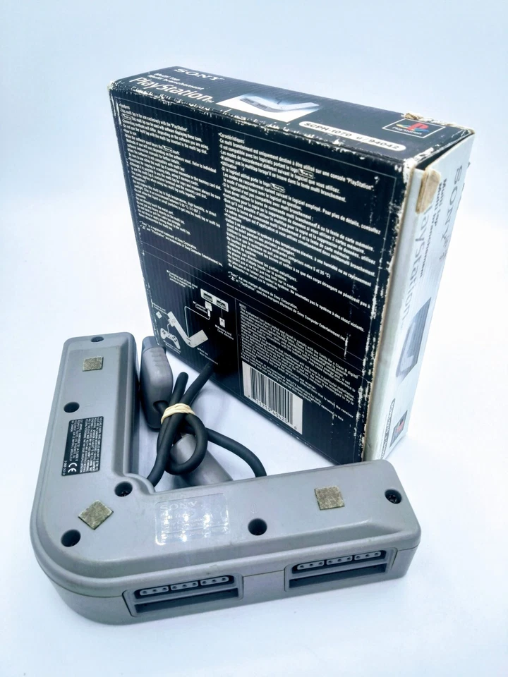 Sony PlayStation 1 PS1 Gray In Box vintage video game controller Multitap - Image 2 of 4