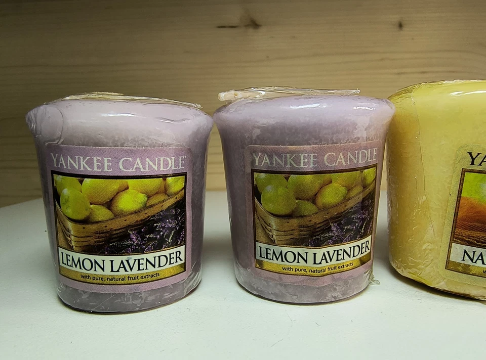 (5) Vela Yankee votiva limón lavanda valle de Napa sol rosa arenas doradas Foto 2 de 4