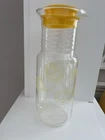 Vintage Pyrex Orange Juice Carafe Pitcher With Lid Yellow 1970’s
