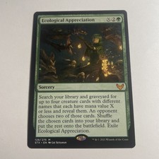Magic the Gathering Ecological Appreciation Strixhaven: School of Mages MTG