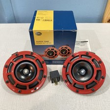 Hella Super Tone Horn Set B133 500 300 Hz 12volt 112db - Open Box