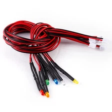 RCBATER For 1/14 Tamiya Trailer Truck Car PH2.0 Single-Ended Terminal Wire Light