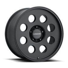 Vision Off-road Wheels 56 20x10 -25 Satin Black 5x127 5x5 Qty 1 56-20073sb-25