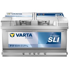 Autobatterie 12V 80Ah 740A Varta F17 Dynamic SLI PKW Starterbatterie 580406074