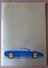 Vintage 1993 BBURAGO Die Cast Cars 68 Page Book Catalog Italy Rare Lamborghini