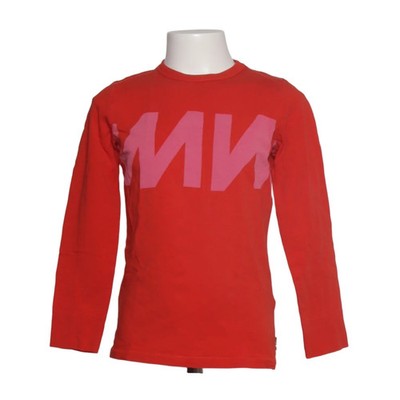 Me&i, Langarmshirt, Größe: 122/128, Rot/Pink, Elasthan/Bio-Baumwolle, Print #GDL