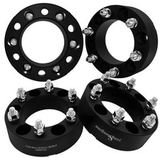 2" Wheel Spacers 6x5.5 Compatible with 4Runner Tacoma FJ Cruiser, M12x1.5 Ext...