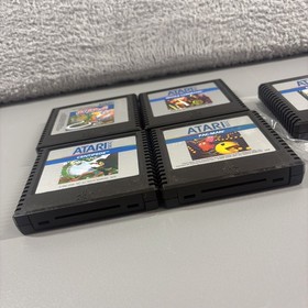 Atari 5200 Game Bundle Lot 5 Cart Only - Defender Dig Dug Missle Command Pac Man