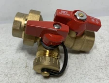 Red-White Valve 3421AB Tankless Water Heater Valve 1"