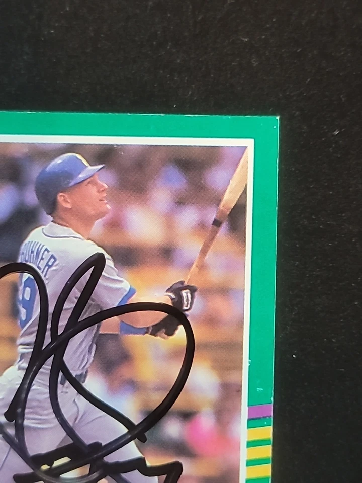 Jay Buhner 1991 Donruss Mail Return Auto. Seattle Mariners 509 - Image 4 of 4