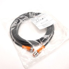 IFM EVC044 Connection Cable, 3-Pin Male to 5-Pin Female M12, 5m, 250VAC 300VDC