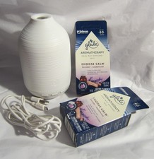 Glade Aromatherapy Lavender/Sandalwood Scent Essential Oil Refills Mist Diffuser