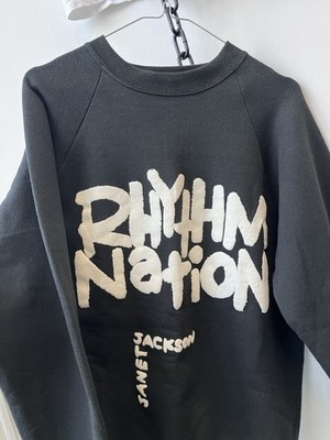 Janet Jackson Rhythm Nation Tour 1990 Sweatshirt Size L