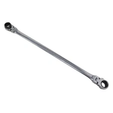 K Tool International Ratcheting Wrench Double Flex 120 Tooth 17mm x 19mm