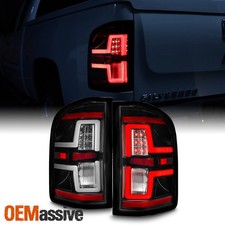 For 2007-2014 Chevy Silverado 15002500hd3500hd Led Tube Running Black Taillamp For 2007-2014 Chevy Silverado 15002500hd3500hd Led Tube Running Black Taillamp