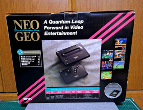 NEW SNK Neo Geo AES Console Japan *MIRACLE ITEM - Confirm Item Description*
