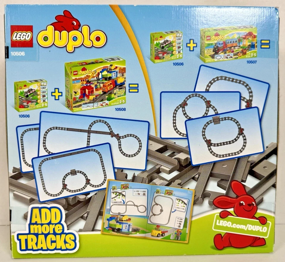 LEGO (10506) Duplo: Train Accessory Set -Track System New Sealed Retired - Image 2 of 4