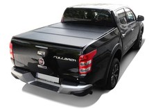 Alu Laderaumabdeckung passt f&uuml;r &Uuml;berrollb&uuml;gel 3-teilig passend f&uuml;r Fiat Fullback