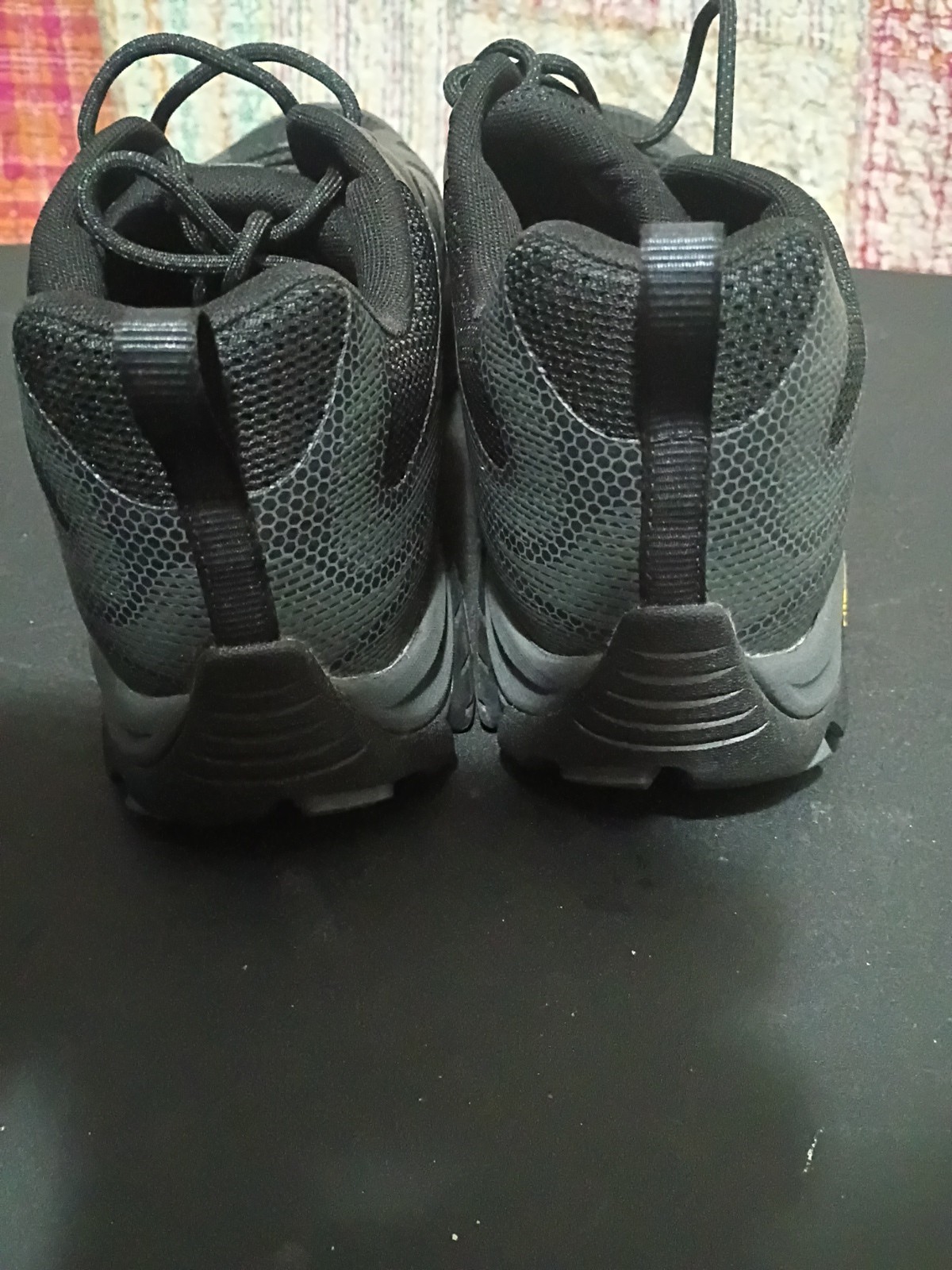Merrell Moab Edge 3 Men's Charcoal Trail Running Shoes Sneakers Sz 16 Excellent image 5