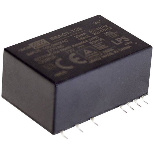 Mean Well AC/DC PSU 3.3V DC 300mA compact low power