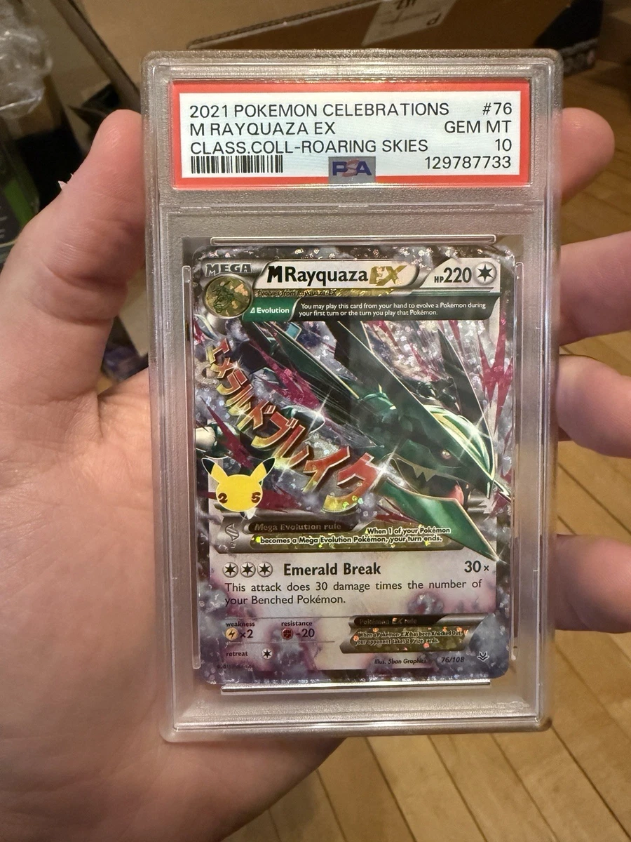 Rayquaza Pokémon TCG Professional Sports Authenticator (PSA) Grade