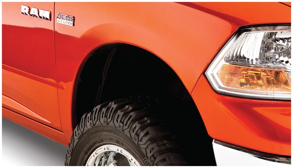 Guardabarros Bushwacker 50915-02 estilo bolsillo llamaradas para 1500 1500 Classic Ram 1500 Foto 4 de 4