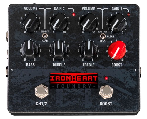 Laney Ironheart Loudpedal 60-Watt Twin Channel Guitar Amplifier Pedal - Open Box