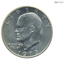 U.S. Eisenhower Ike $1 Coin 1971-1978 Collectors Numismatic Coin
