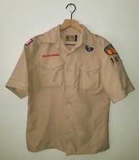 Boy Scouts VENTED Uniform Shirt BSA #1811 Microfiber Quick Dry Scout Youth LG