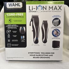 Wahl Home Products Li-Ion Max Rechargeable Cordless Clipper Haircutting Kit