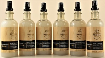 QTY 6 - Bath & Body Works CEDARWOOD SAUNA Essential Oils Mist 5.3oz