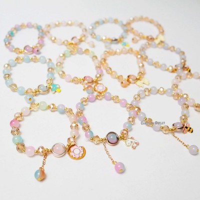 12 Charm Bracelets Kids Childrens Girls Party Bag Loot Fillers Party Favors