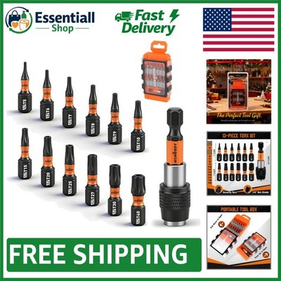 Complete Tamper Proof Torx Kit - 13-Piece Set with Magnetic Tips & Storage Box