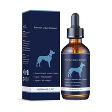 Liquid Collagen Peptide Drops For Dogs With Hyaluronic Acid Pet Coat Daily Care