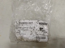 Rehau 343632-001 1-1/4" BSPP 90° Angle Piece w Gasket Nickel Plate Finish (R2DW1