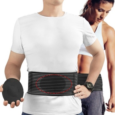 Umbilical Hernia Belt Navel Truss Belly Abdominal Binder Support Protector US
