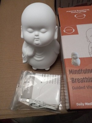 Breathing Buddha Guided Visual Meditation Tool for Mindfulness Stress