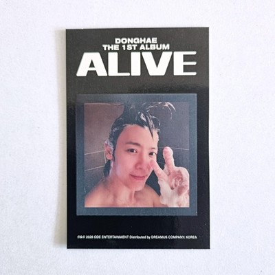 DONGHAE THE 1ST ALBUM ALIVE SUPER JUNIOR PHOTO BOOK KEYCAP