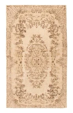 4'0" x 6'11" Traditional Vintage Hand Knotted Oriental Carpet Wool Area Rug