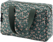 Large Makeup Bag for Women Corduroy Cosmetic bag Make up Bags 17-Sunflower
